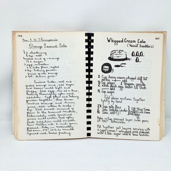 Fort Myers Cookbook Recipes (1975 Revised Vintage Spiral Bound Paperback) - Picture 8 of 9